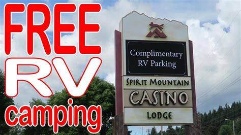 free rv casino camping.
